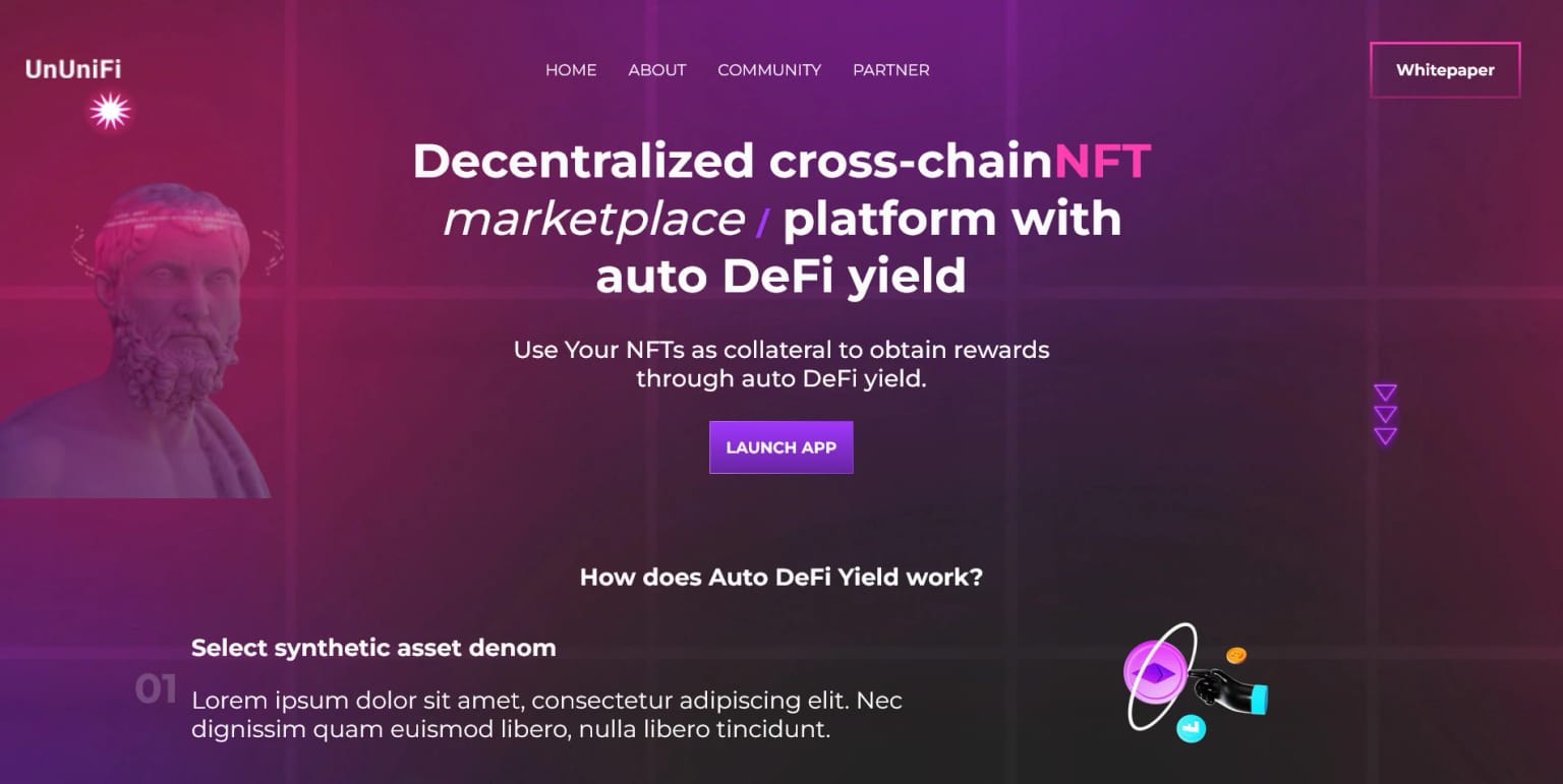 UnUniFi Landing Page