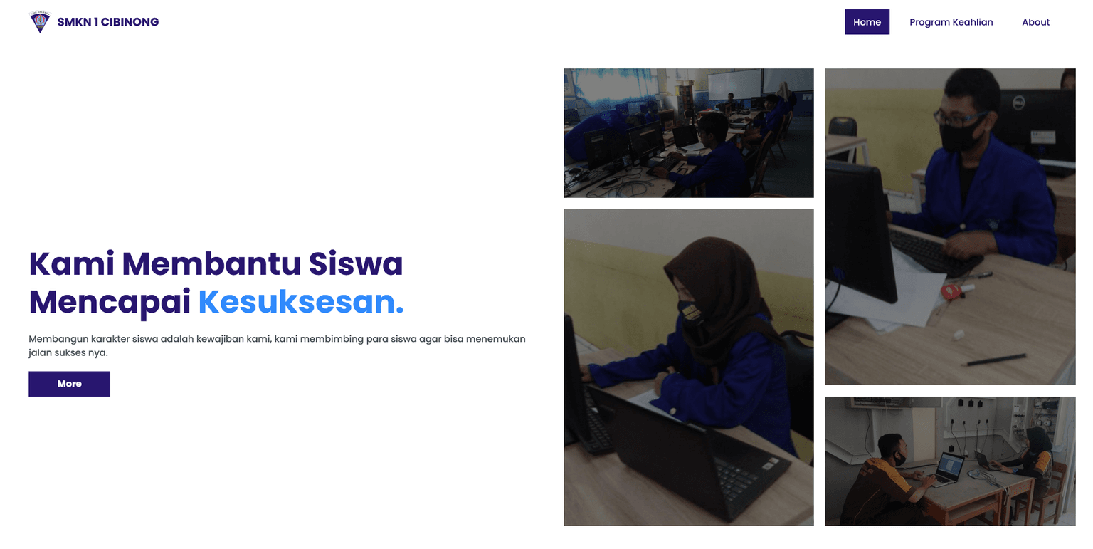 SMKN 1 Cibinong Landing